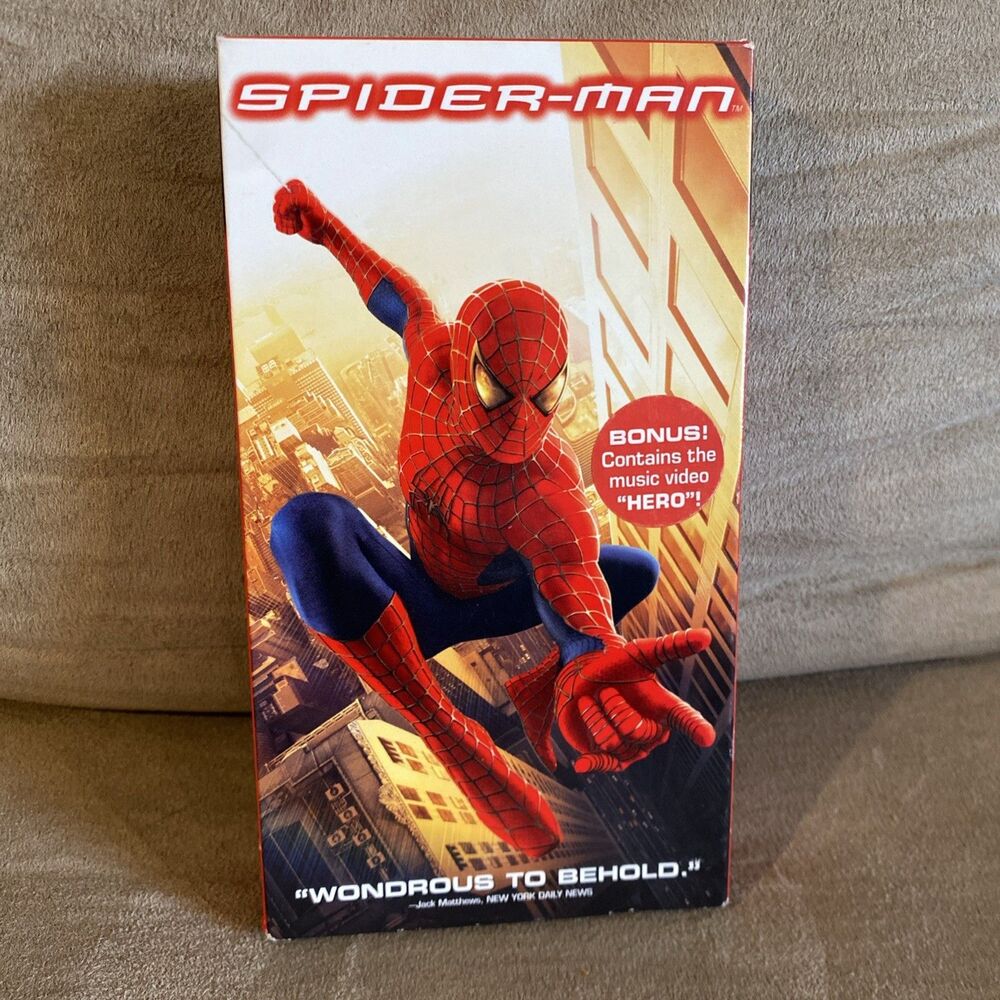 Spider-Man Wondrous To Behold - 2002 VHS Tape Bonus Music Video “HERO”